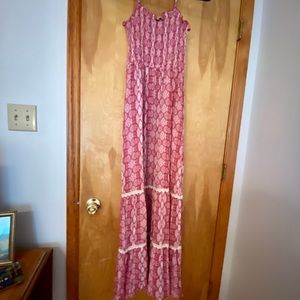 Boho Maxi Dress NWT